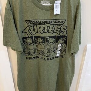 Nickelodeon Teenage Mutant Ninja Turtles Olive Tee